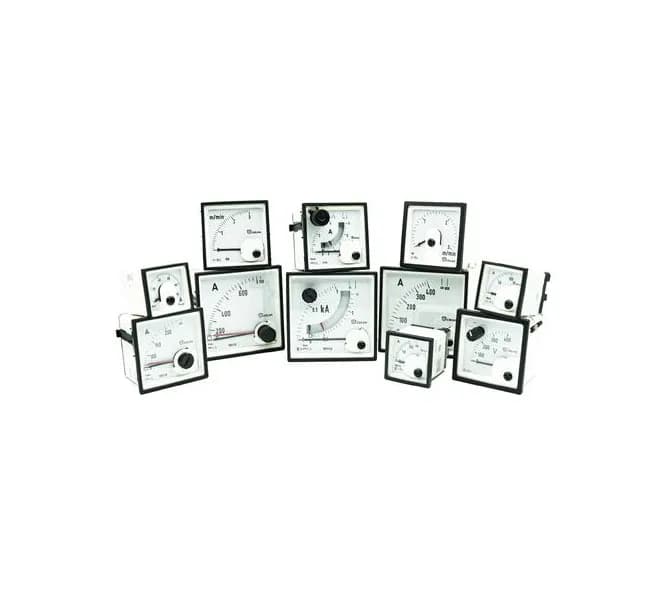 Analog measuring devices