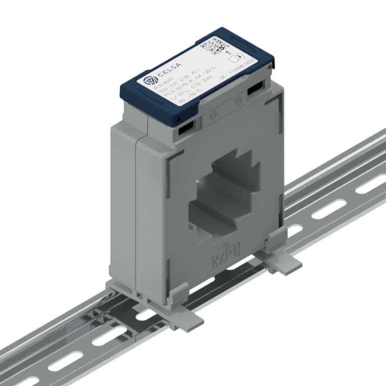 Ejemplo de montaje – se muestran 2 adaptadores en el transformador. Precio por 1 unidad.